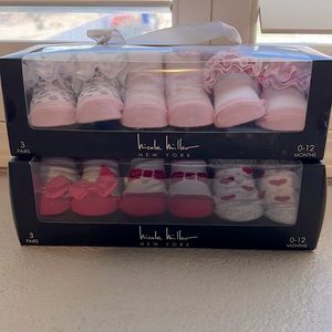 Nicole miller baby socks